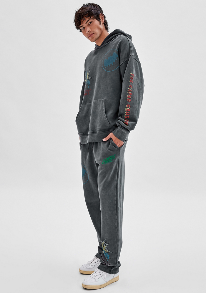 Poleron Guess Go Batman Signal Hoodie JTMU GRIS-0