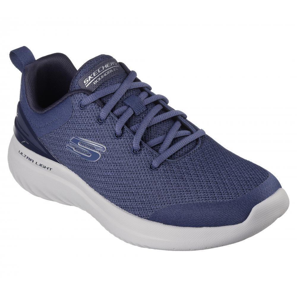 Zapatilla Hombre Bounder 2.0 Azul Skechers-0