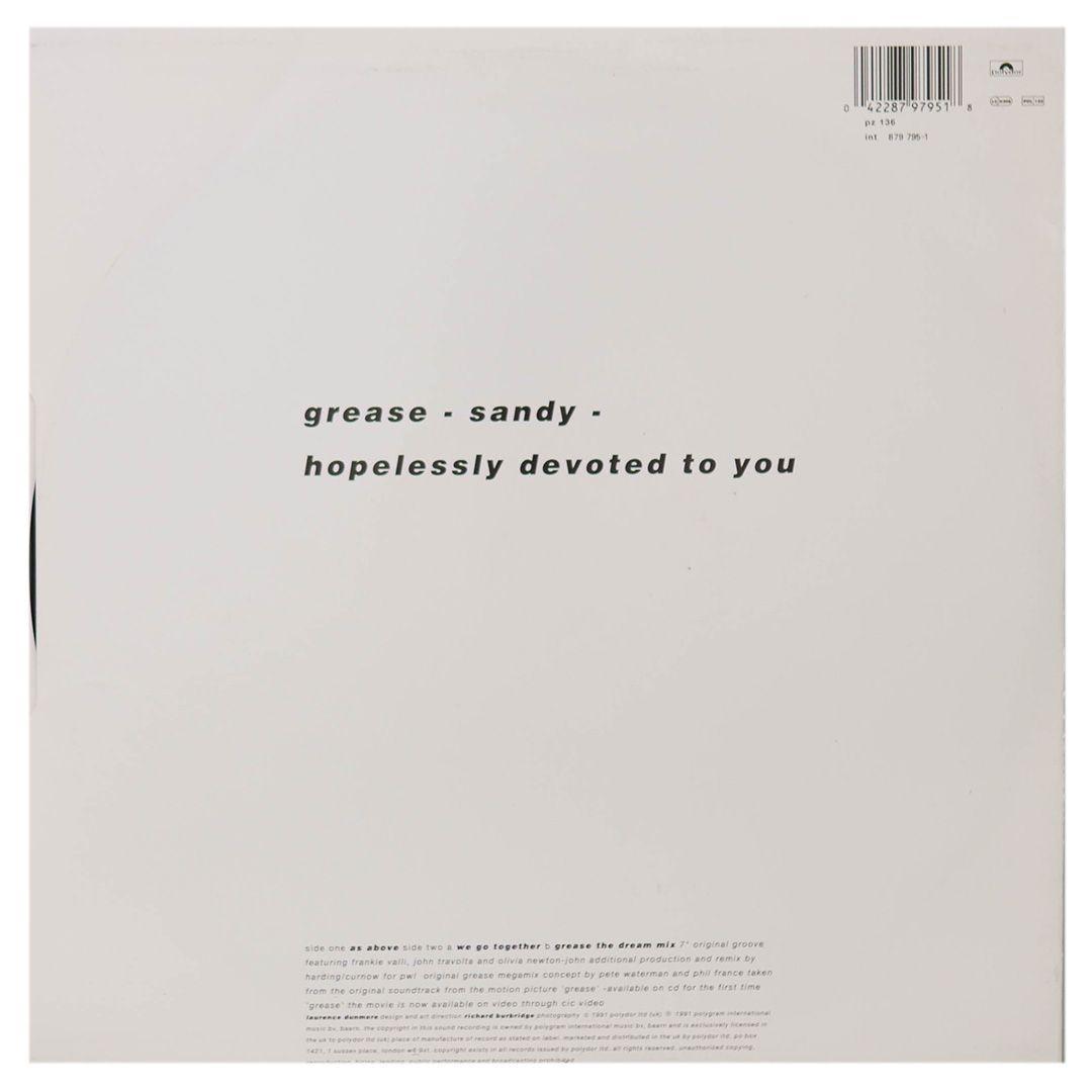 GREASE - THE DREAM MIX 12" MAXI SINGLE VINILO USADO-1