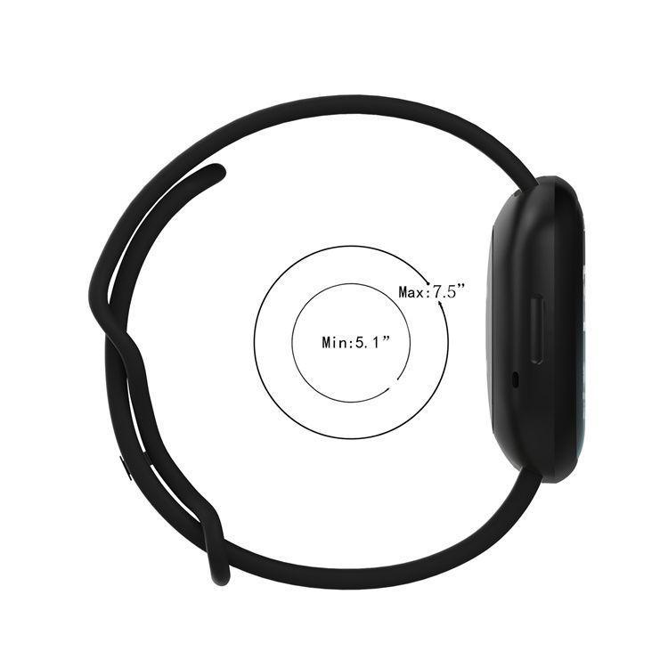 Correa Silicona Para Fitbit Versa 3 / Sense / Rojo 23mm S-2