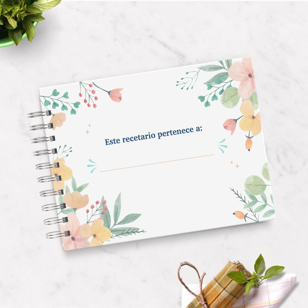 Recetario Floral Cocinar con amor alimenta el alma-1