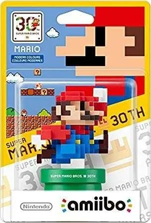 Figura Amiibo Mario (Modern) - Colección 30th Anniversary - Sniper-0