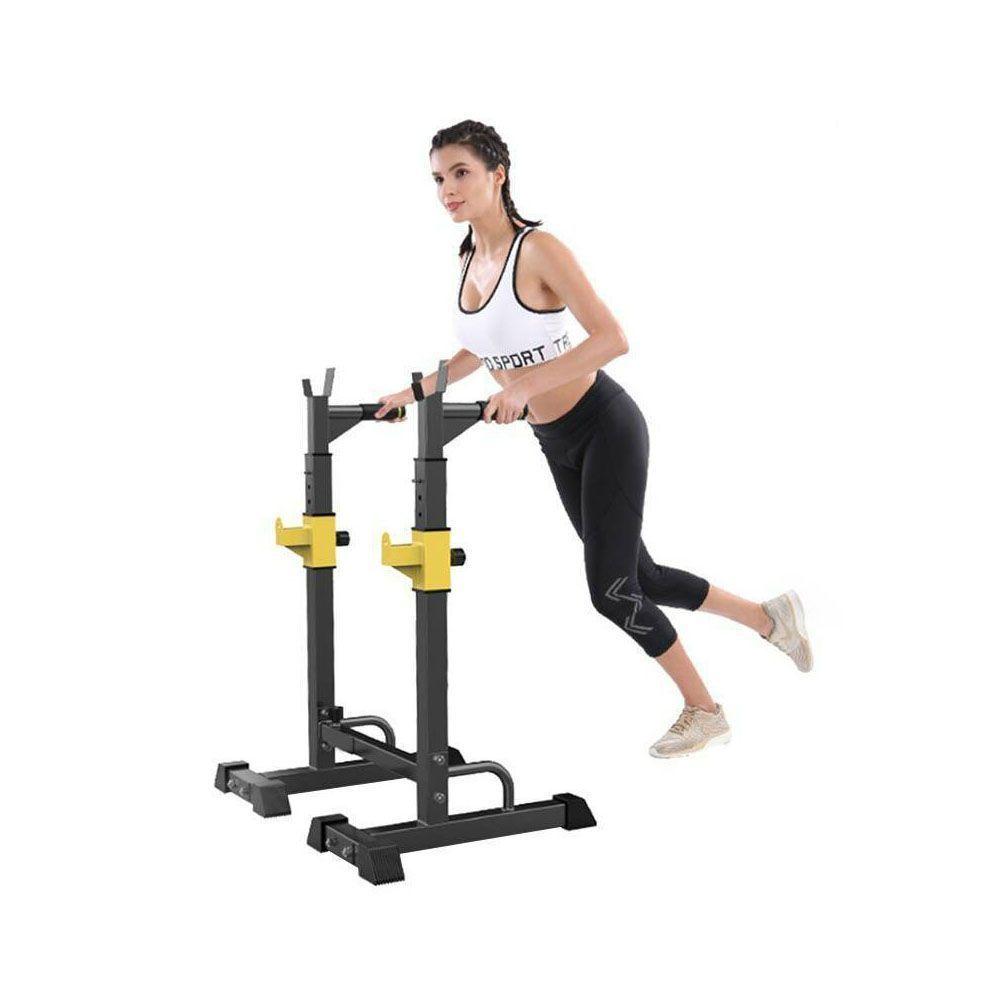 Atril Extendible Para Sentadillas Fondo Y Press Banca-3