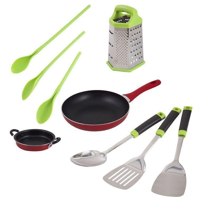 Set de Sartenes + Utensilios 9 Piezas AH74 - ArtHome-0