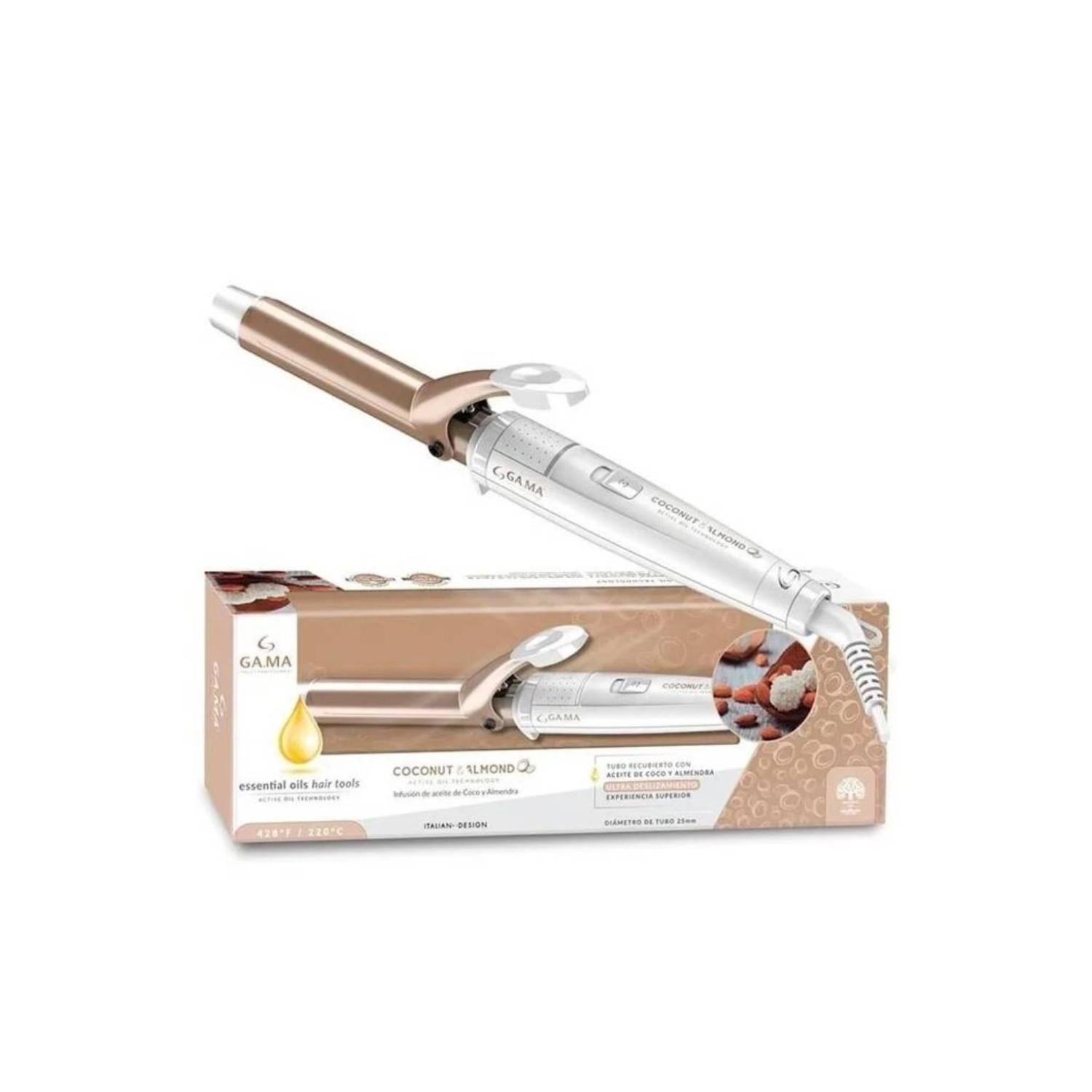 Ondulador Rizador 25mm Ceramic Ion 220°C Antifrizz Coconut Gama-1