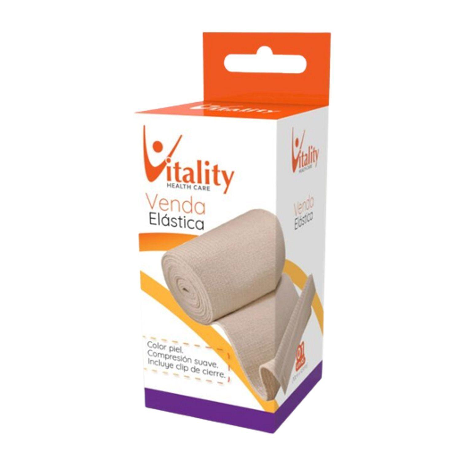 Venda Elástica Color Piel 10 cm x 4,5 m Vitality-0