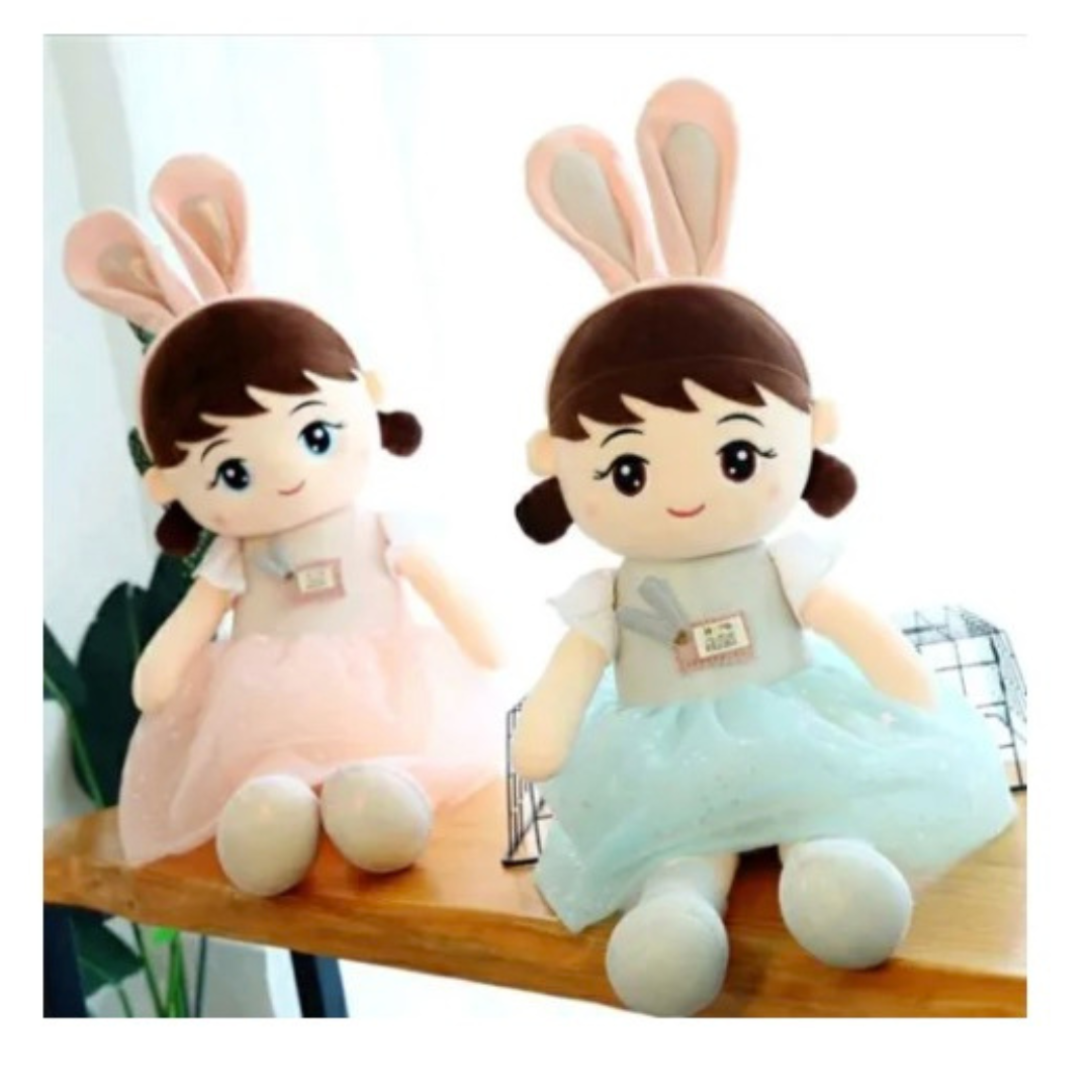 Peluche De Muñeca Con Tutu Con Textura Muy Suave-2