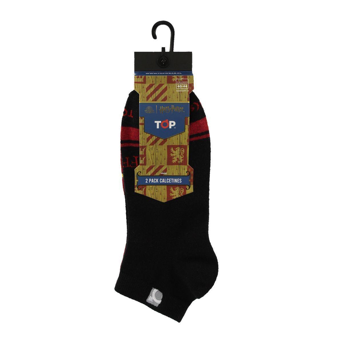 Calcetines Tobilleros Harry Potter Pack 2 C1 Top-1