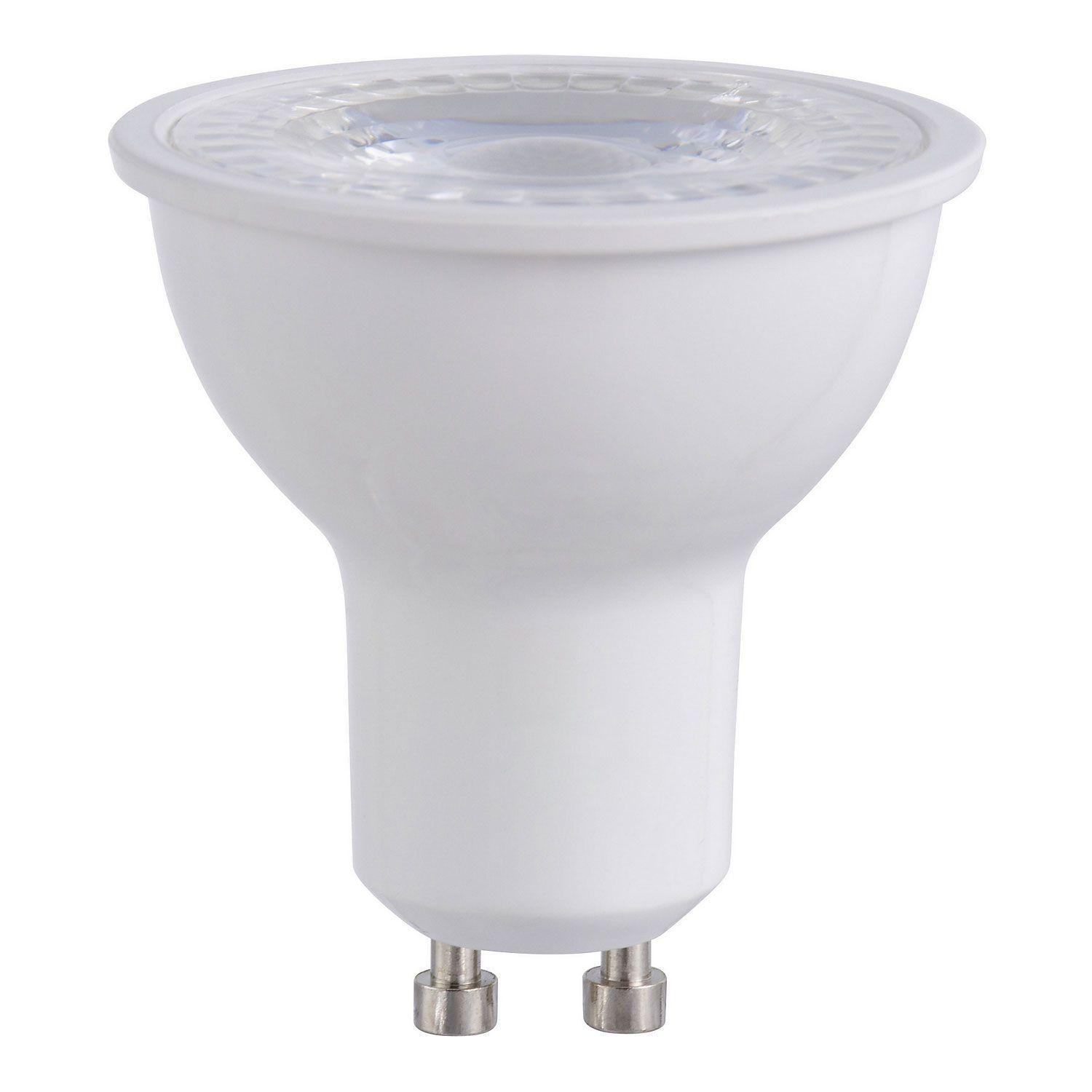 Foco Spotlight Negro 2x Con Ampolleta 5,5W GU-10 Neutro M-4