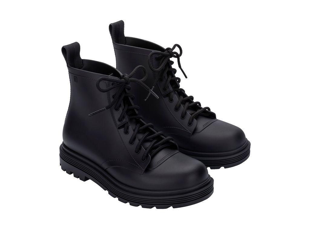 Botin Infantil Coturno Negro Mini Melissa-3