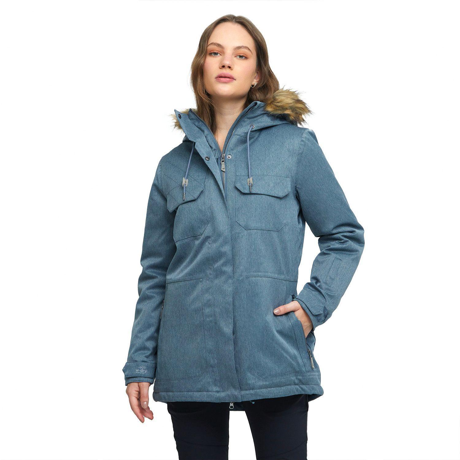 CHAQUETA MUJER WEINBRENNER ALPES CELESTE - GRIS-0