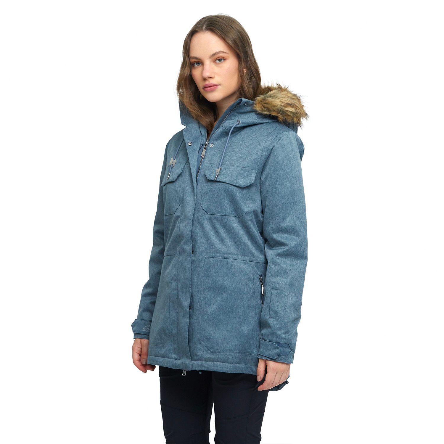 CHAQUETA MUJER WEINBRENNER ALPES CELESTE - GRIS-1