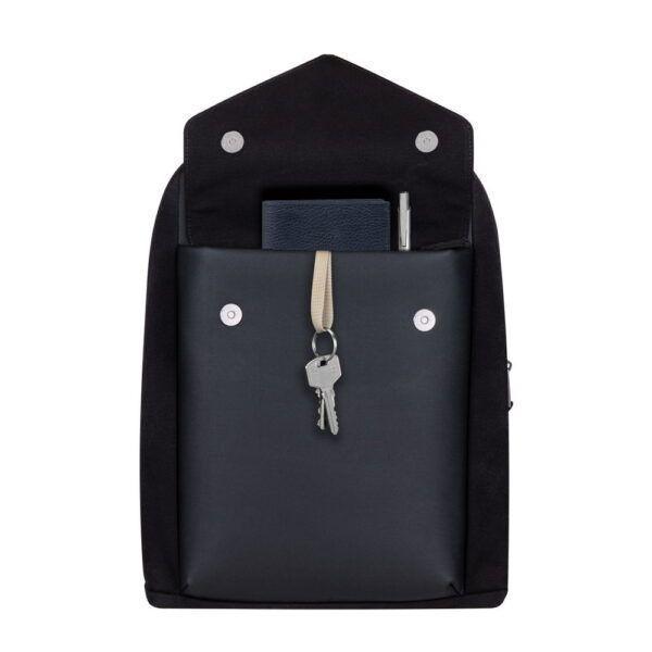 Mochila 14" Cardiff Negra Rivacase-2