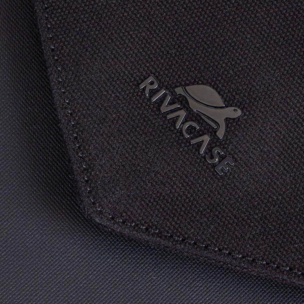 Mochila 14" Cardiff Negra Rivacase-7