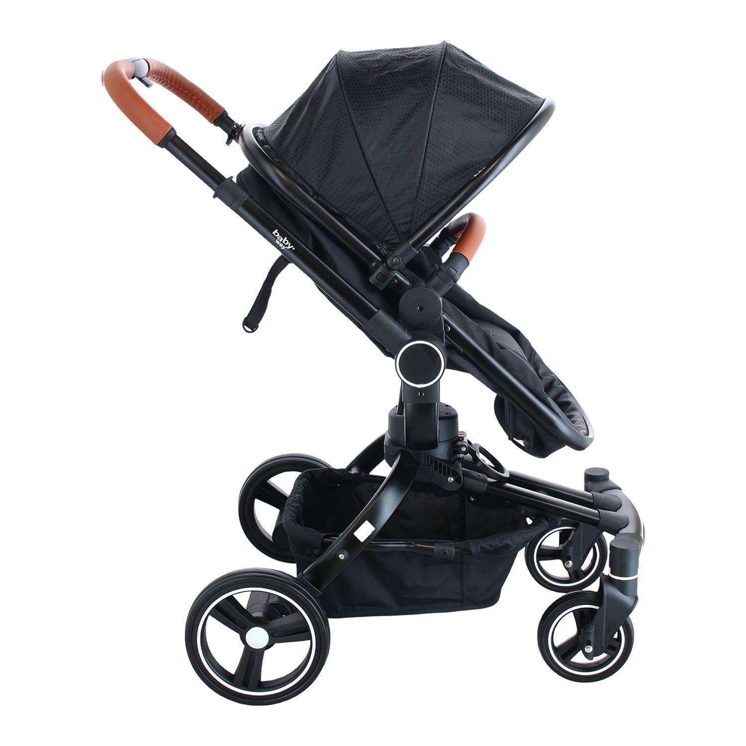 Coche Travel System 360 Baby Way Negro-9