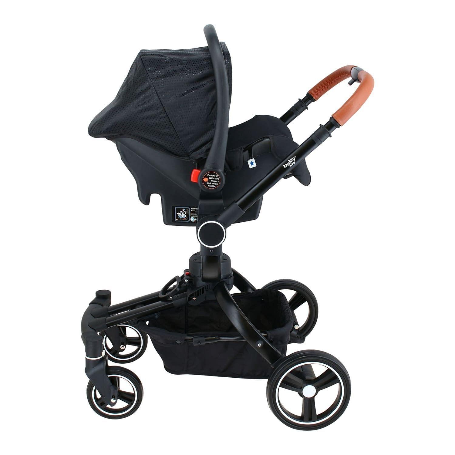 Coche Travel System 360 Baby Way Negro-1