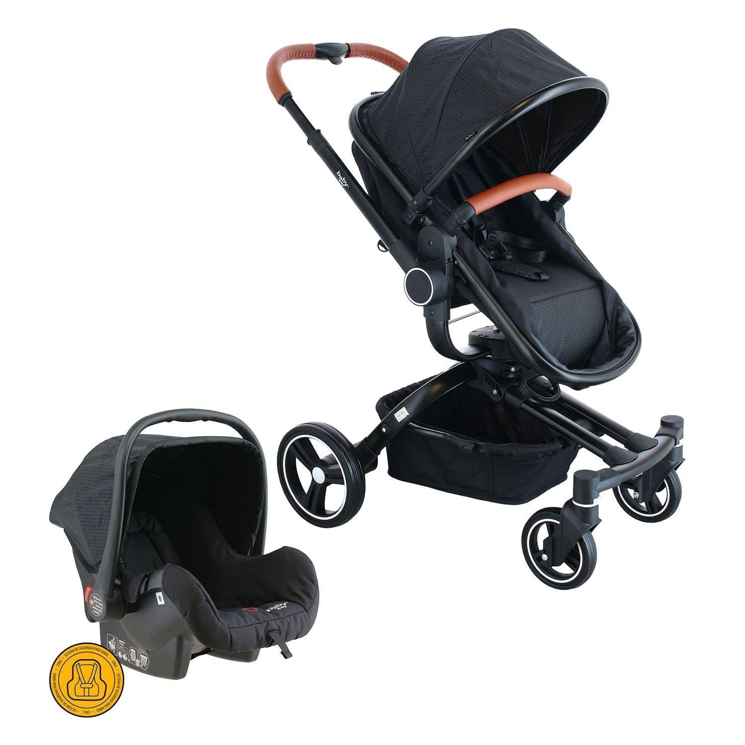 Coche Travel System 360 Baby Way Negro-0