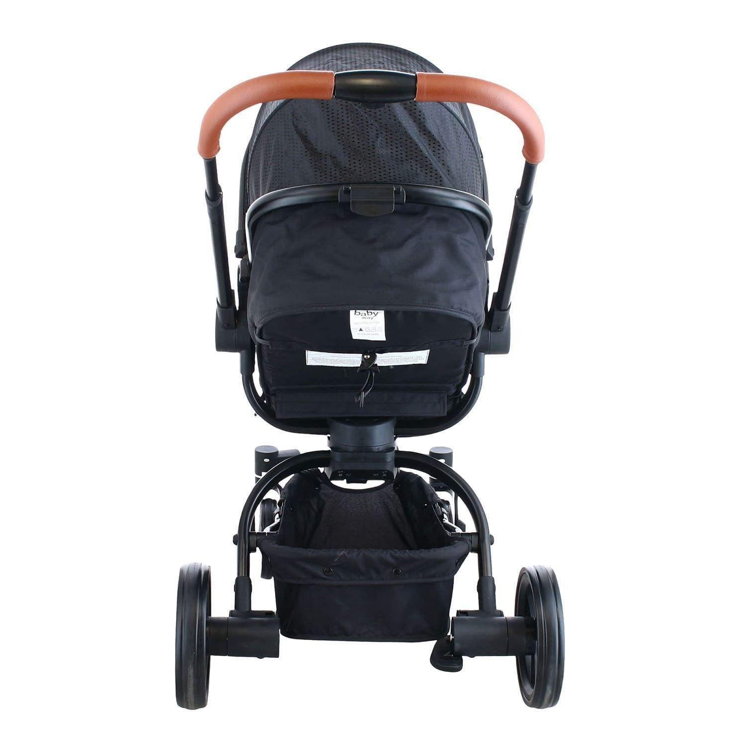 Coche Travel System 360 Baby Way Negro-8