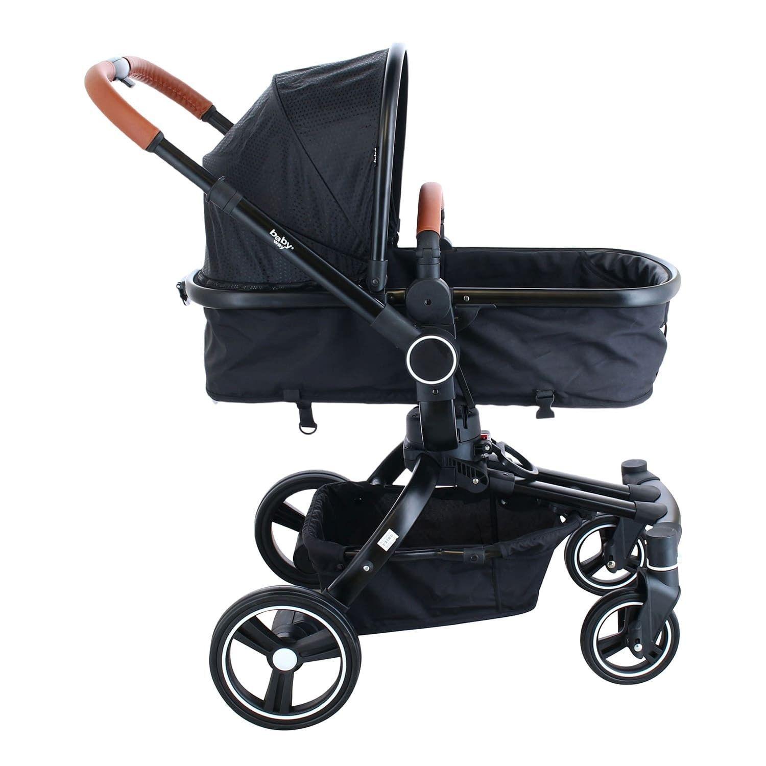 Coche Travel System 360 Baby Way Negro-6