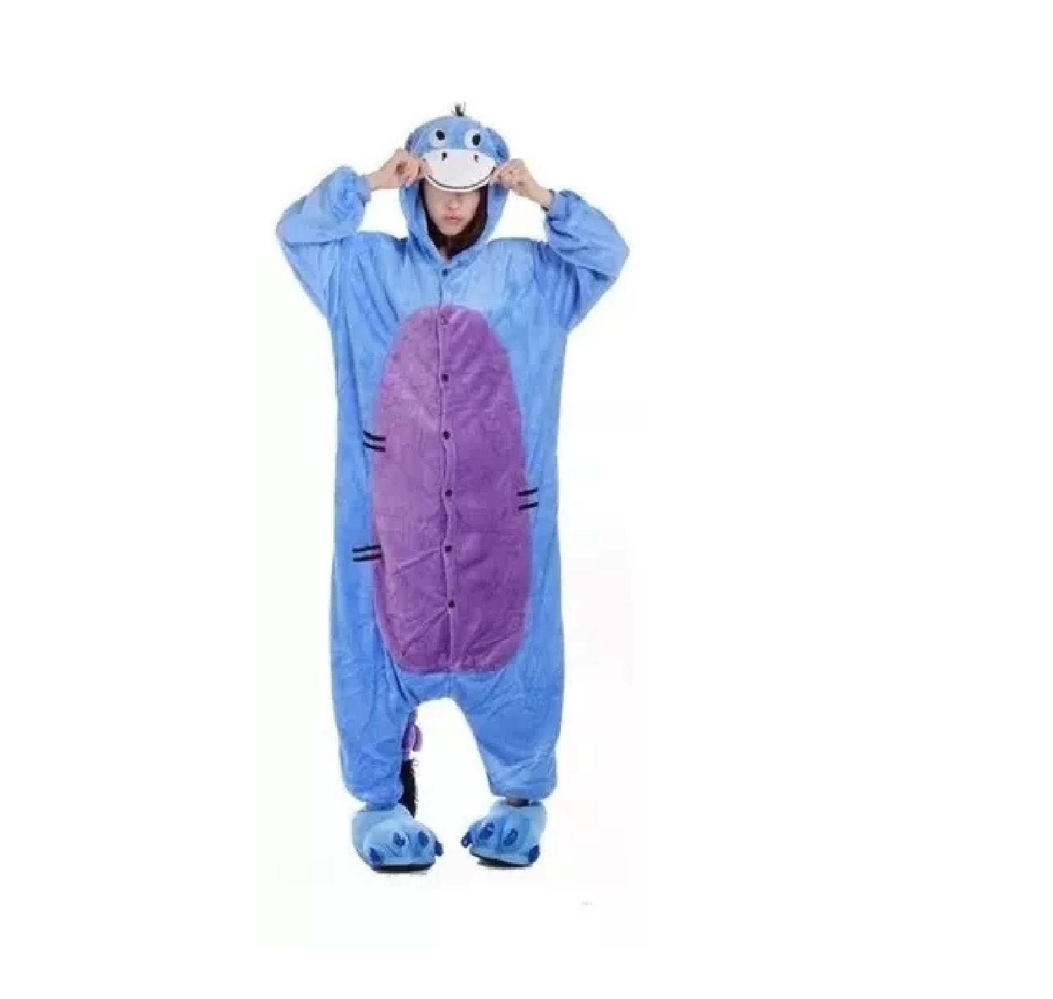 Pijama Enteros Animales Niños y Adultos Burro Igor-2