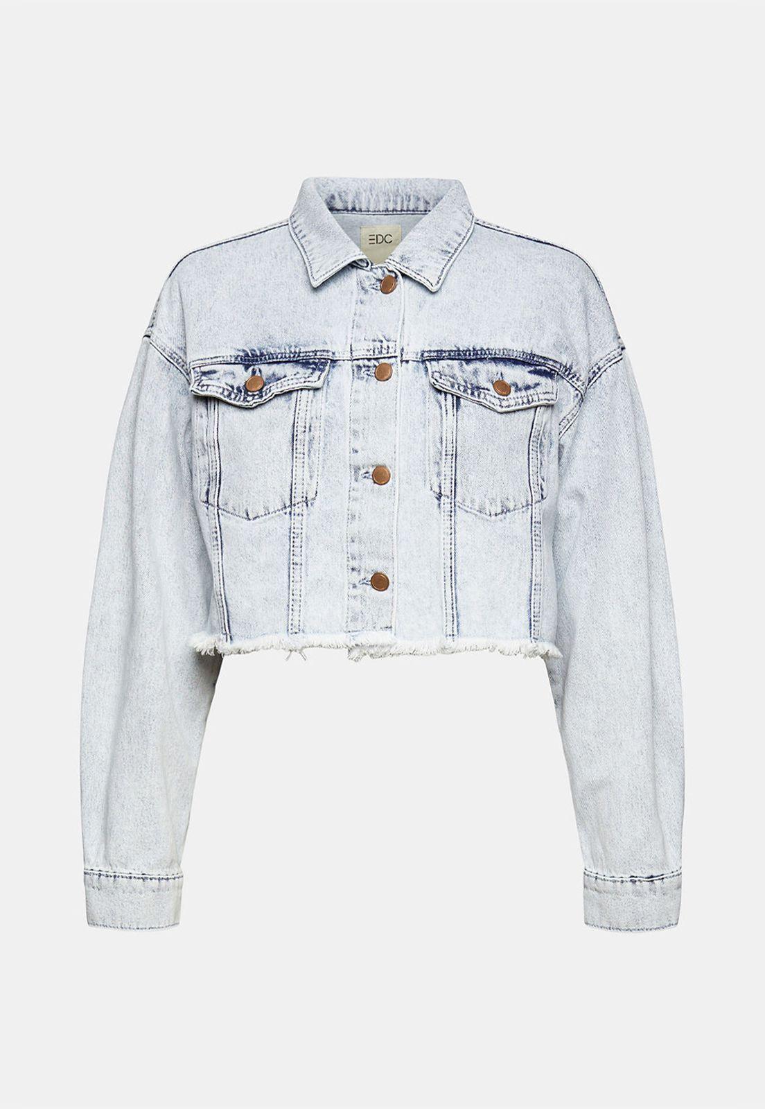 Chaqueta De Mezclilla Corta Esprit-3