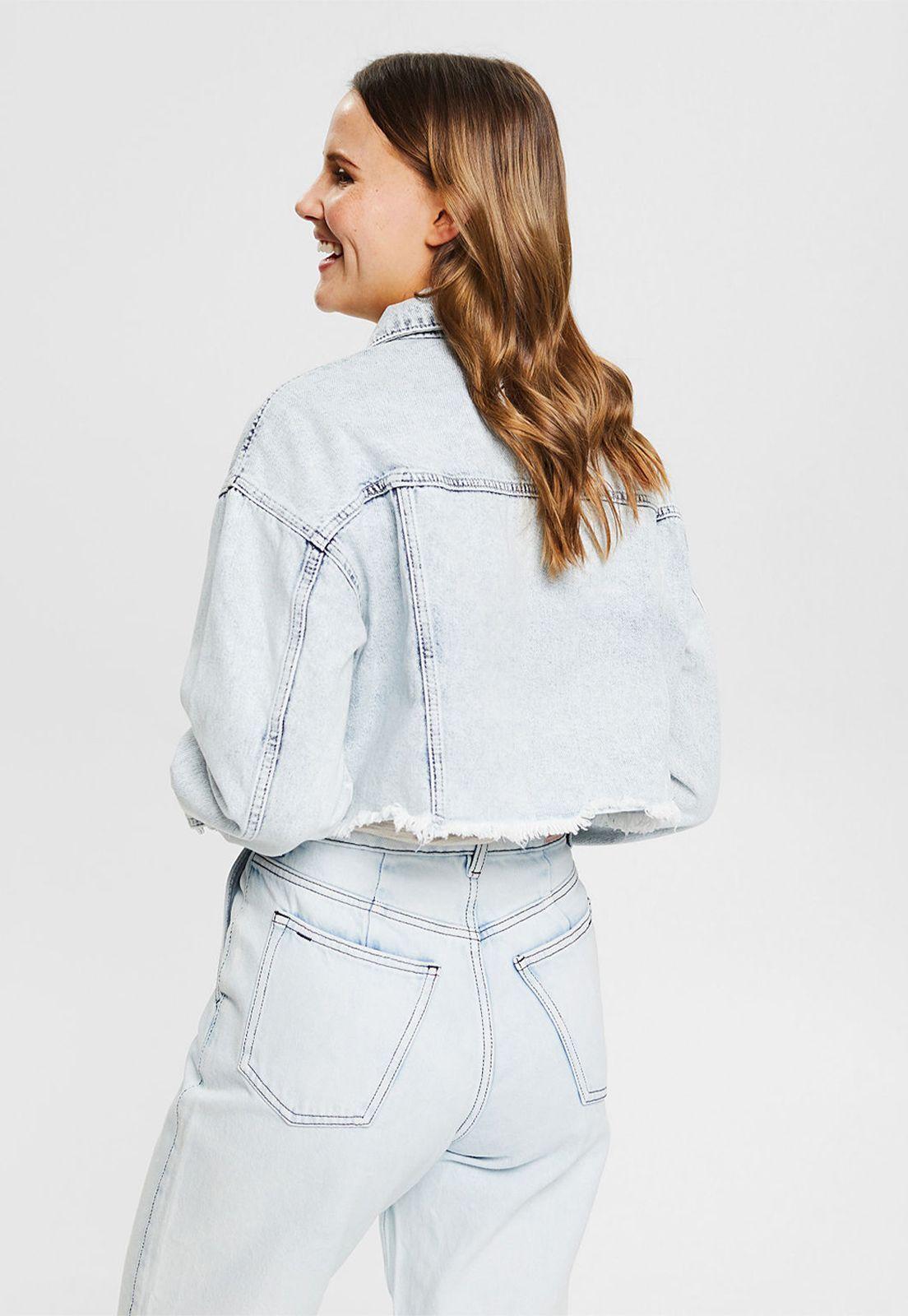 Chaqueta De Mezclilla Corta Esprit-1