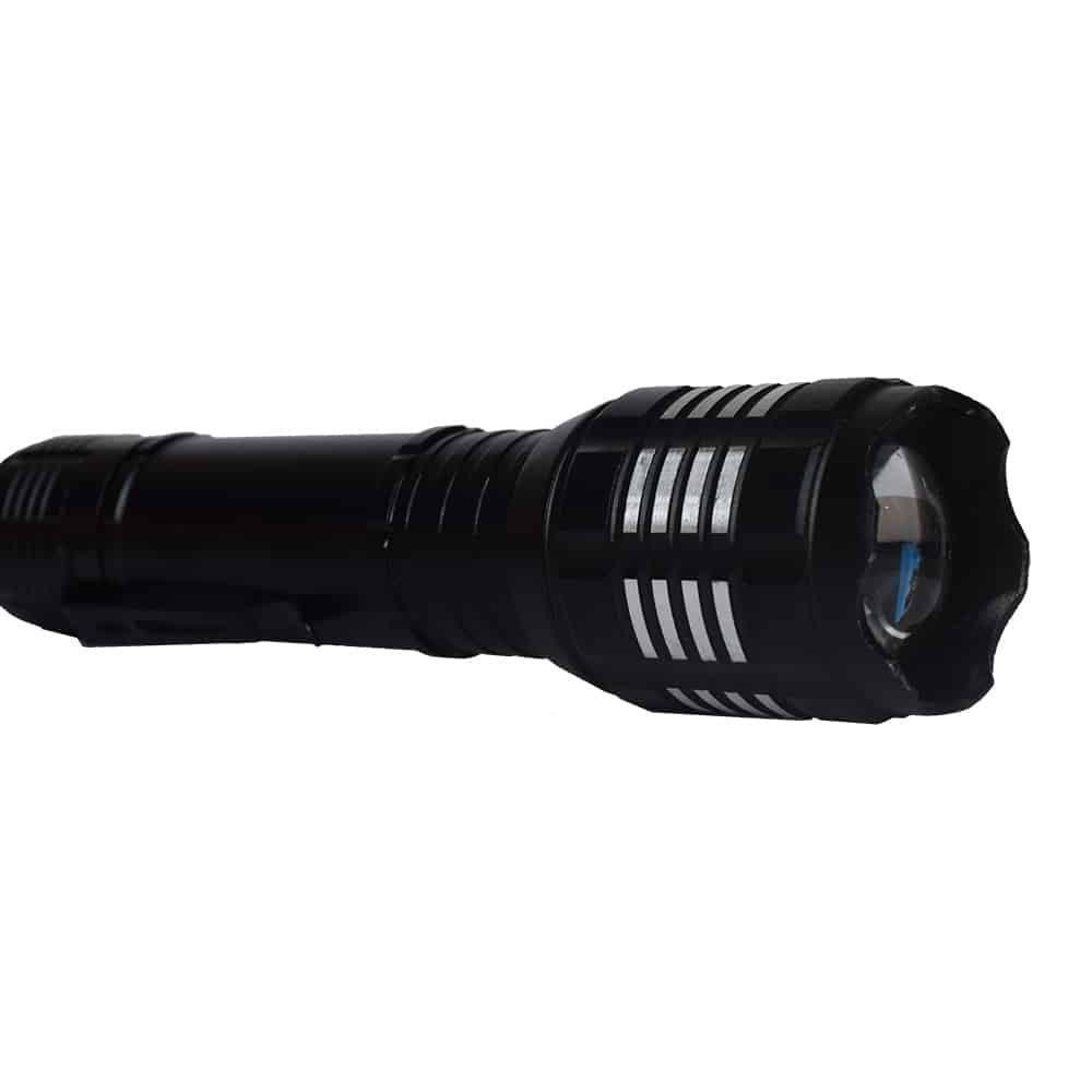 Linterna Multifunciones Power Style – carga USB (Luz, Luz baja, Zoom, Destellos)-3