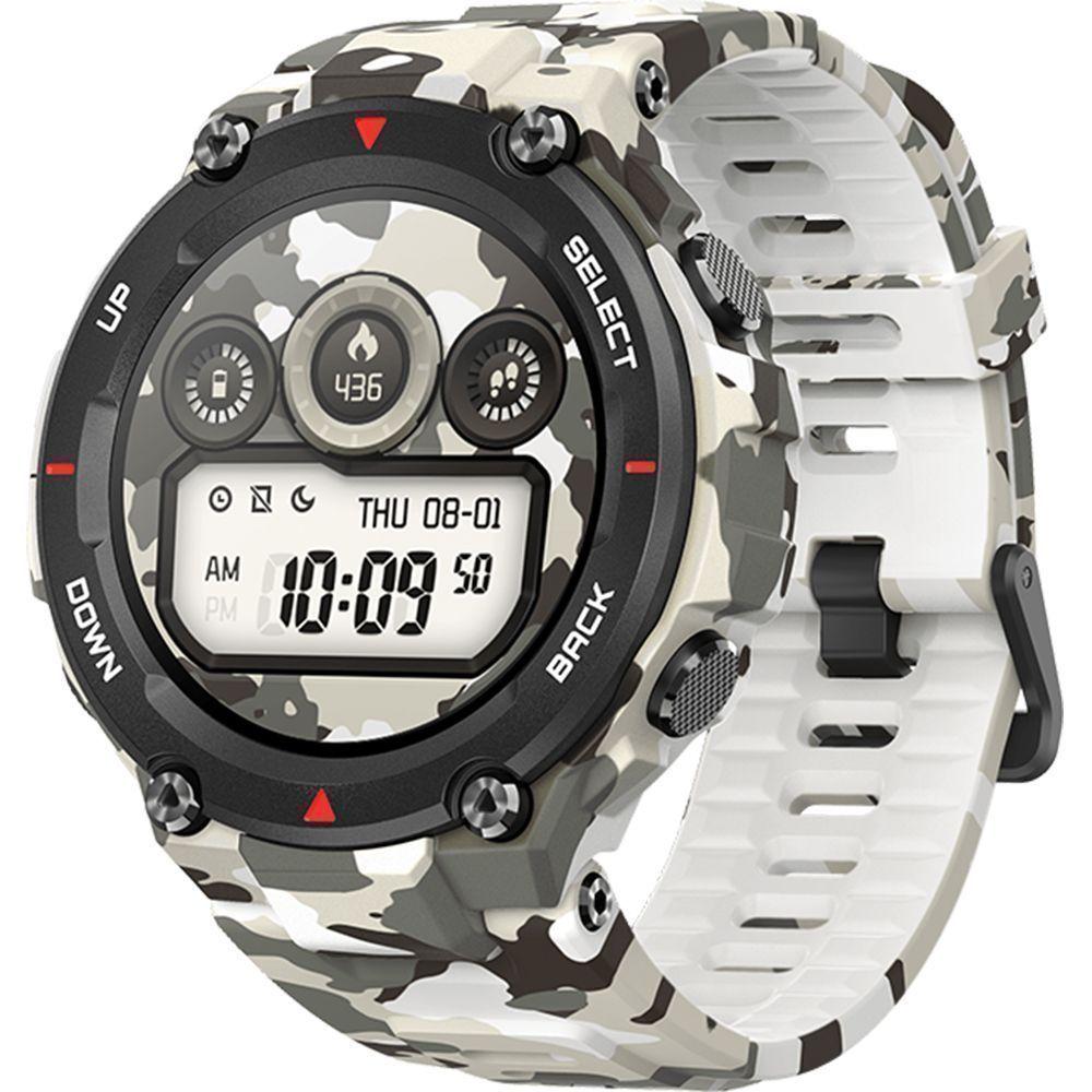 Xiaomi Amazfit T-rex smartwatch - camo green-0