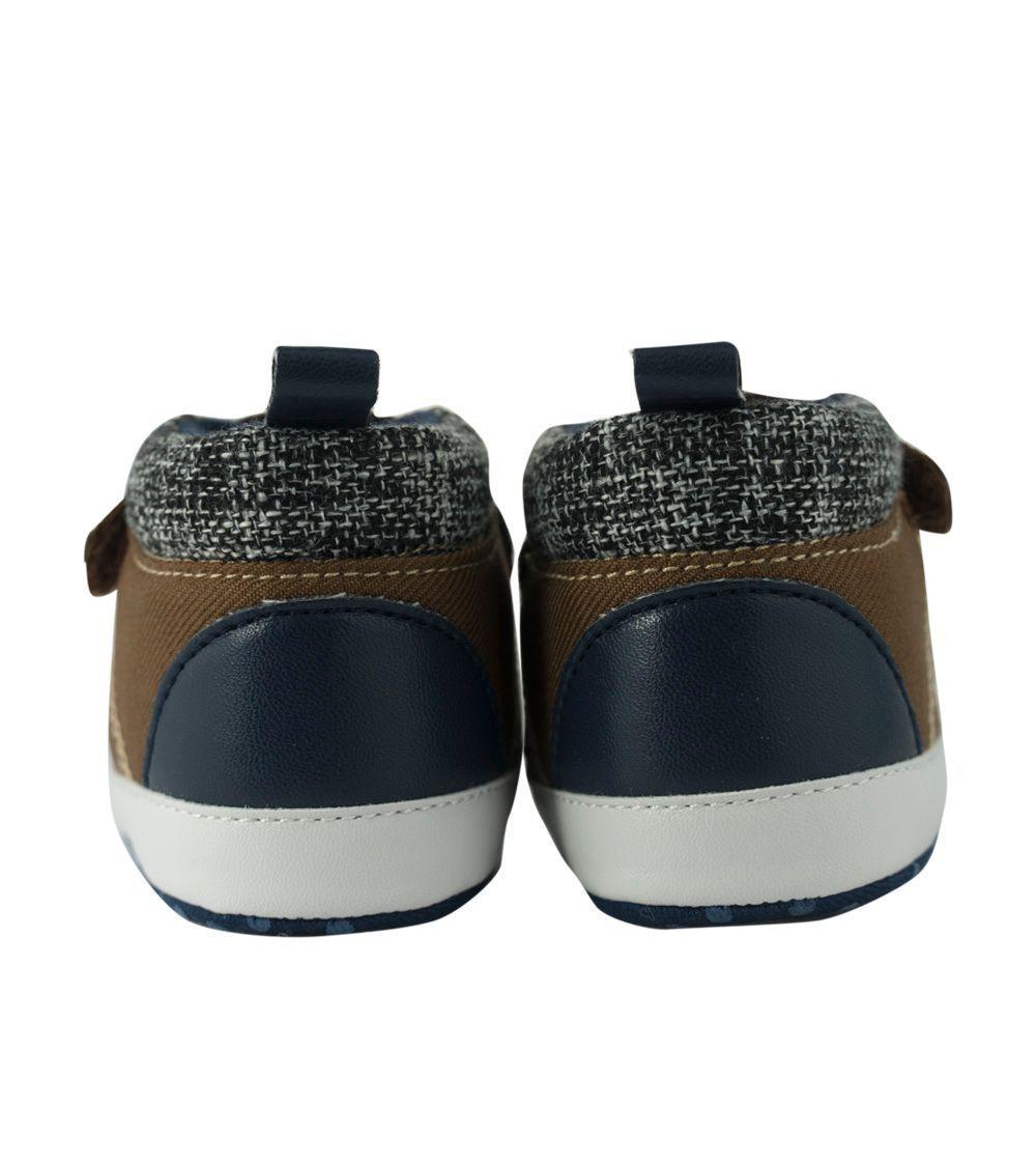 Zapatos Café con Velcro para Bebé Pumucki-2