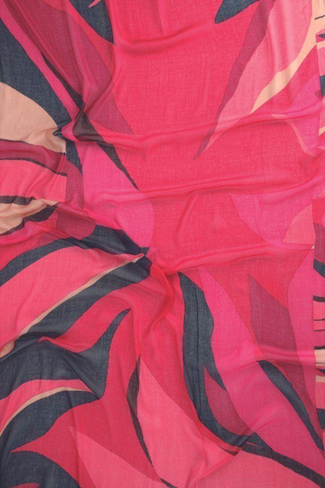 Pañuelo Flowery Fucsia Humana-2