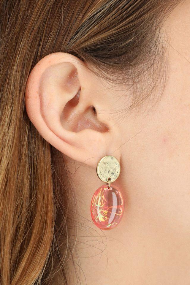 Aros Iridiscente Dorado Humana-1