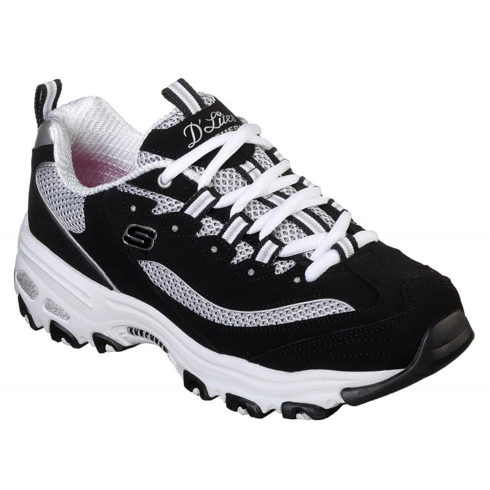 Zapatilla Mujer D'Lites Negra Skechers-0