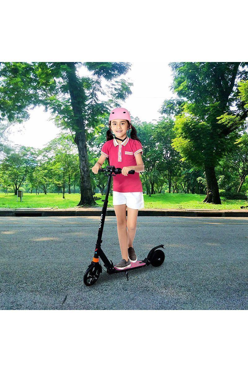 Scooter Eléctrico Plegable 15 Km/h Go Fun Rosa-5