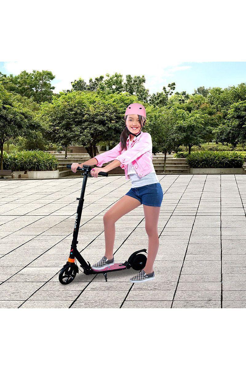 Scooter Eléctrico Plegable 15 Km/h Go Fun Rosa-1