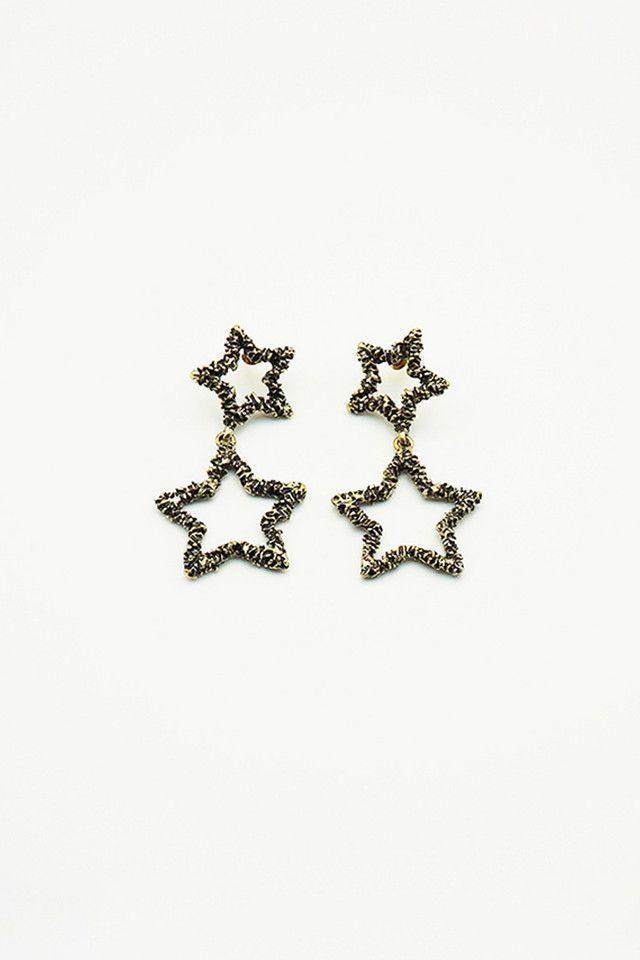 Aros Stars Dorado Humana-0