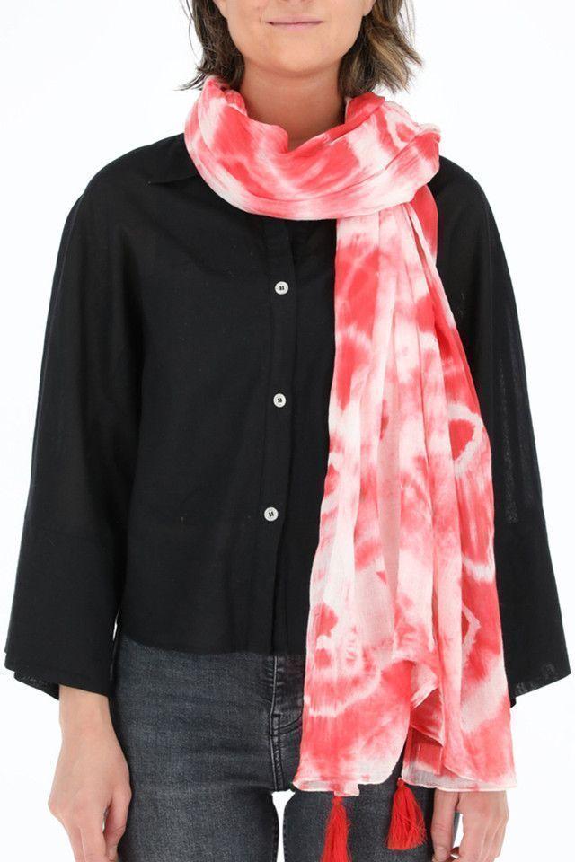 Pañuelo Shibori Rojo Humana-0