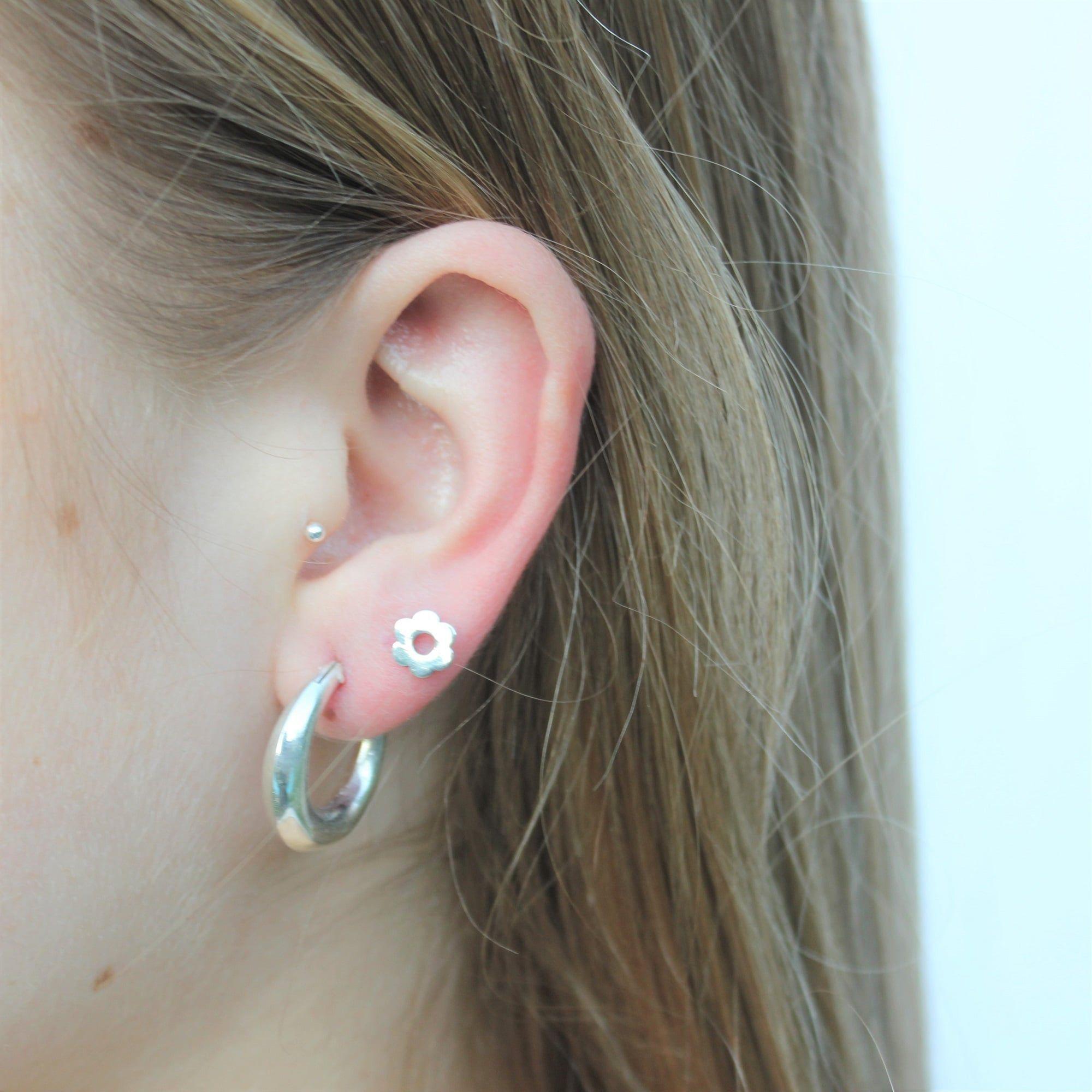 Argolla Plata inflada 20 mm / 2.5 mm. Plata Philippa Joyas-1