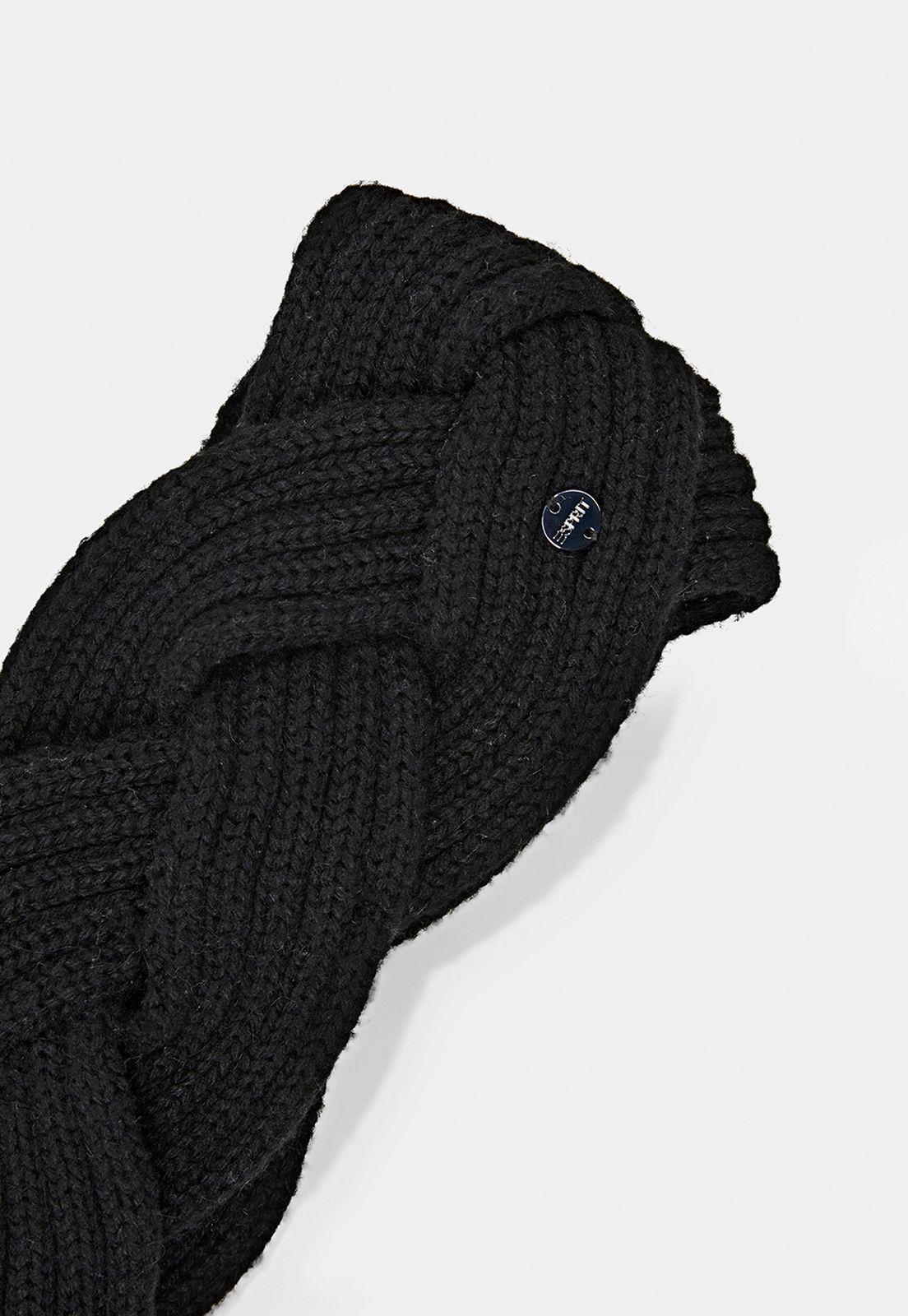 Cintillo De Lana Con Punto Trenzado Esprit-1