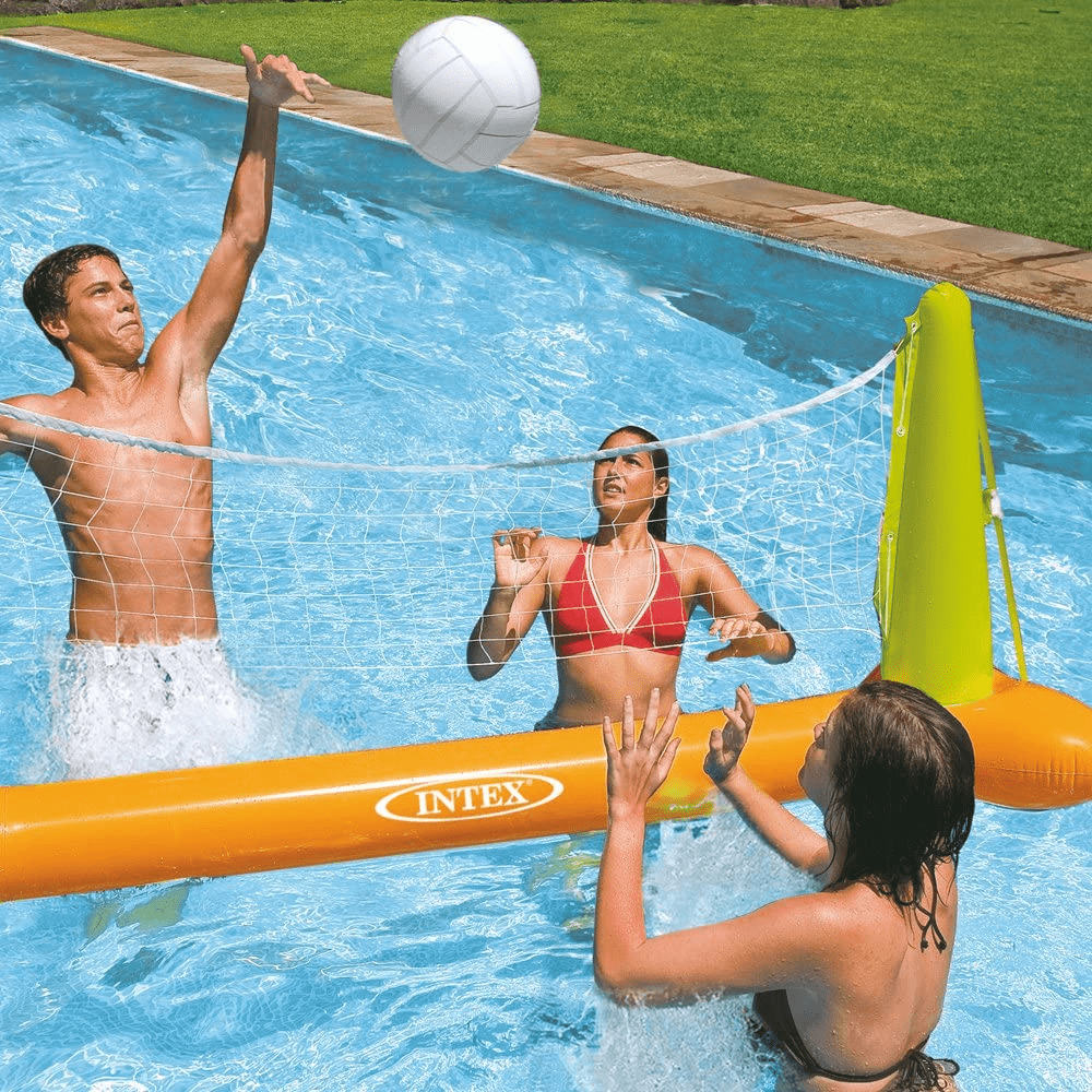 Juego Piscina Inflable Malla Pool Volleyball-2