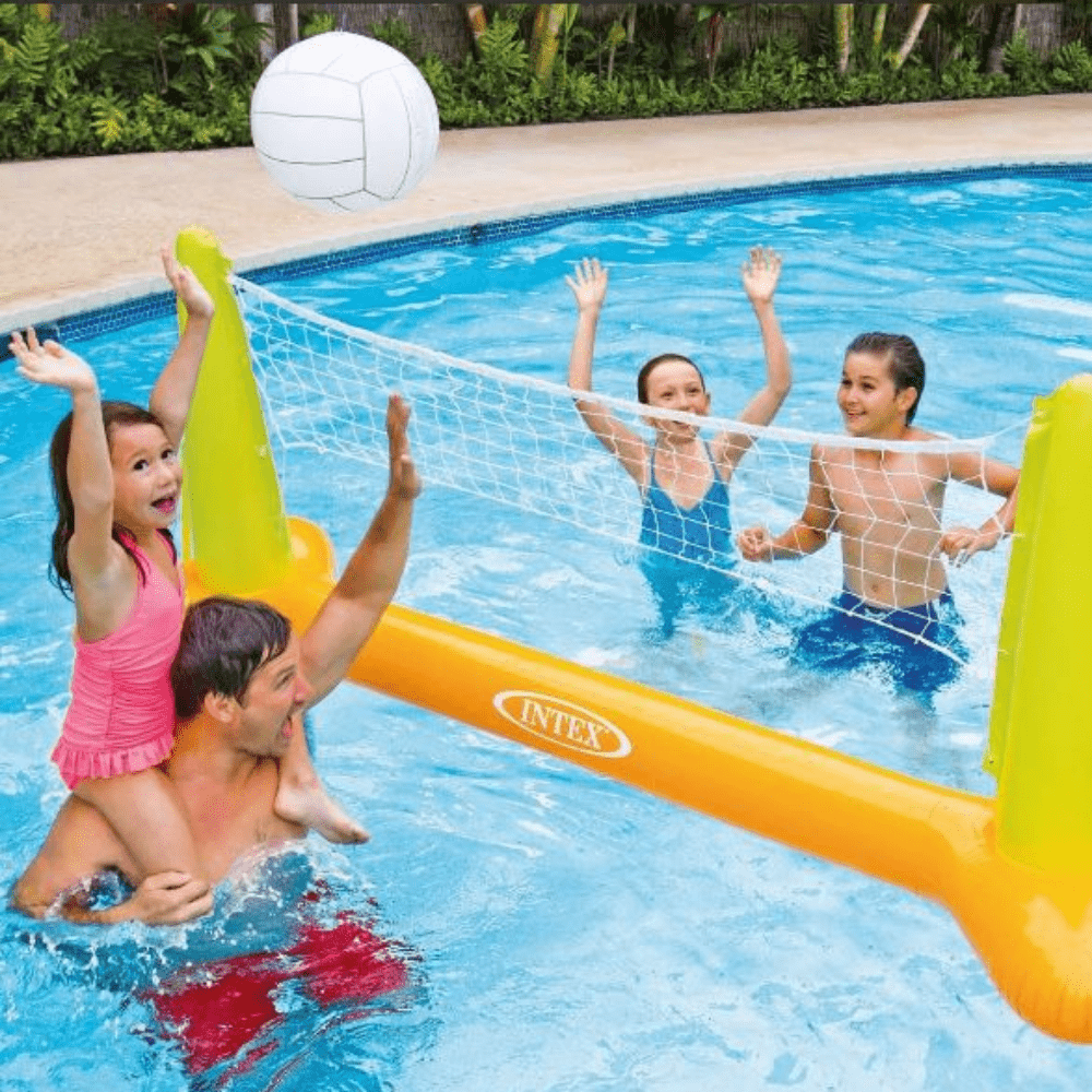 Juego Piscina Inflable Malla Pool Volleyball-3