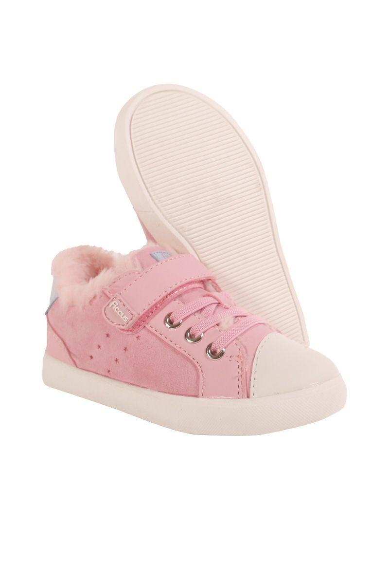Zapatilla Urbana Velcro Elástico A Caminar Niña-2