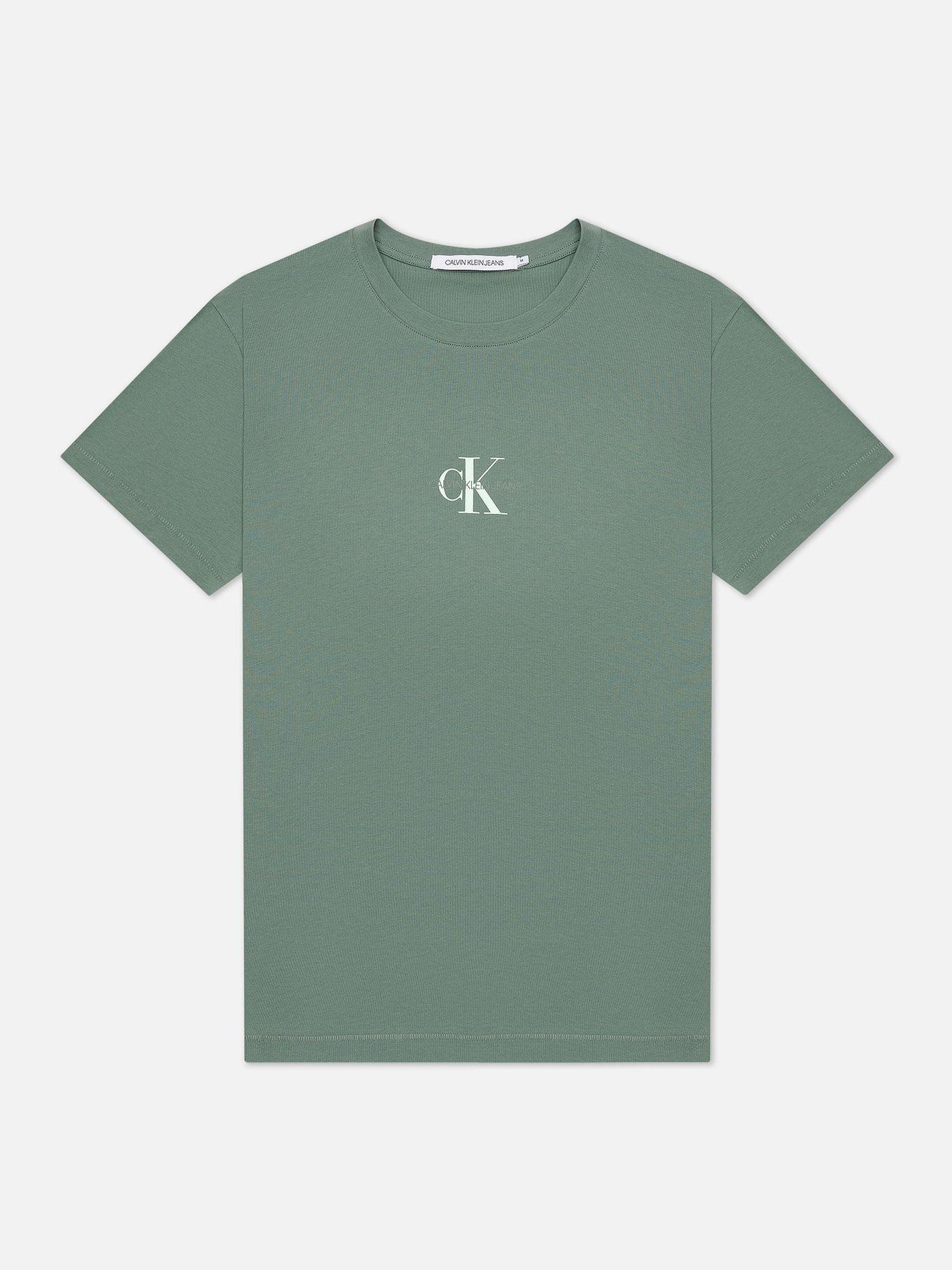 Polera Monogram Verde Calvin Klein-2