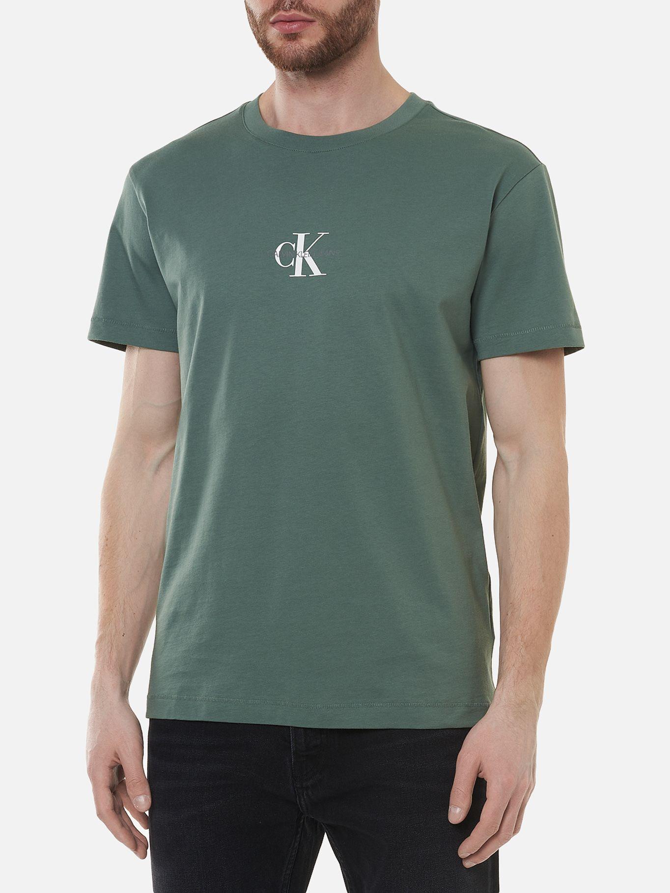 Polera Monogram Verde Calvin Klein-0
