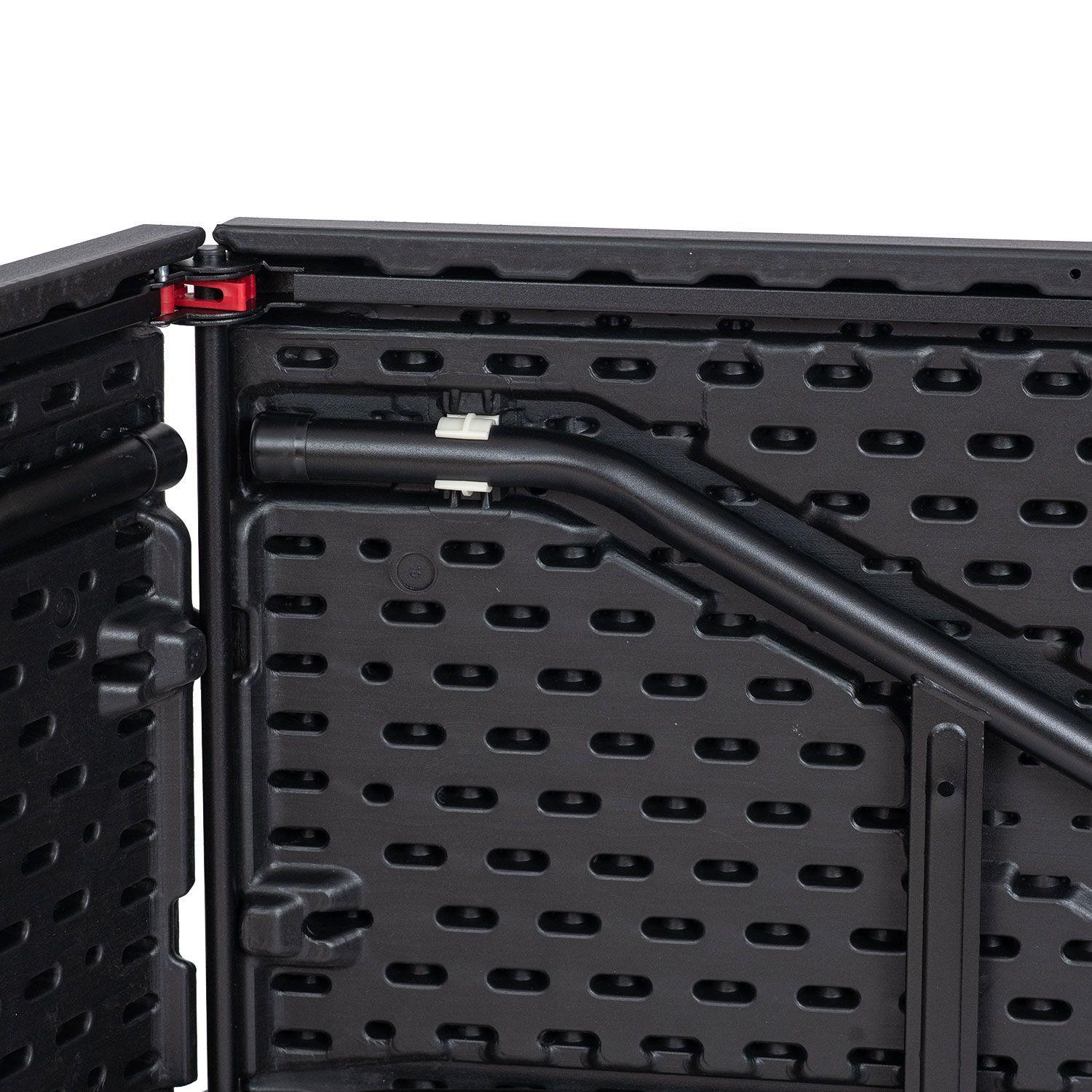 Mesa de Camping Plegable Calbuco 180cm Negra Atakama-3