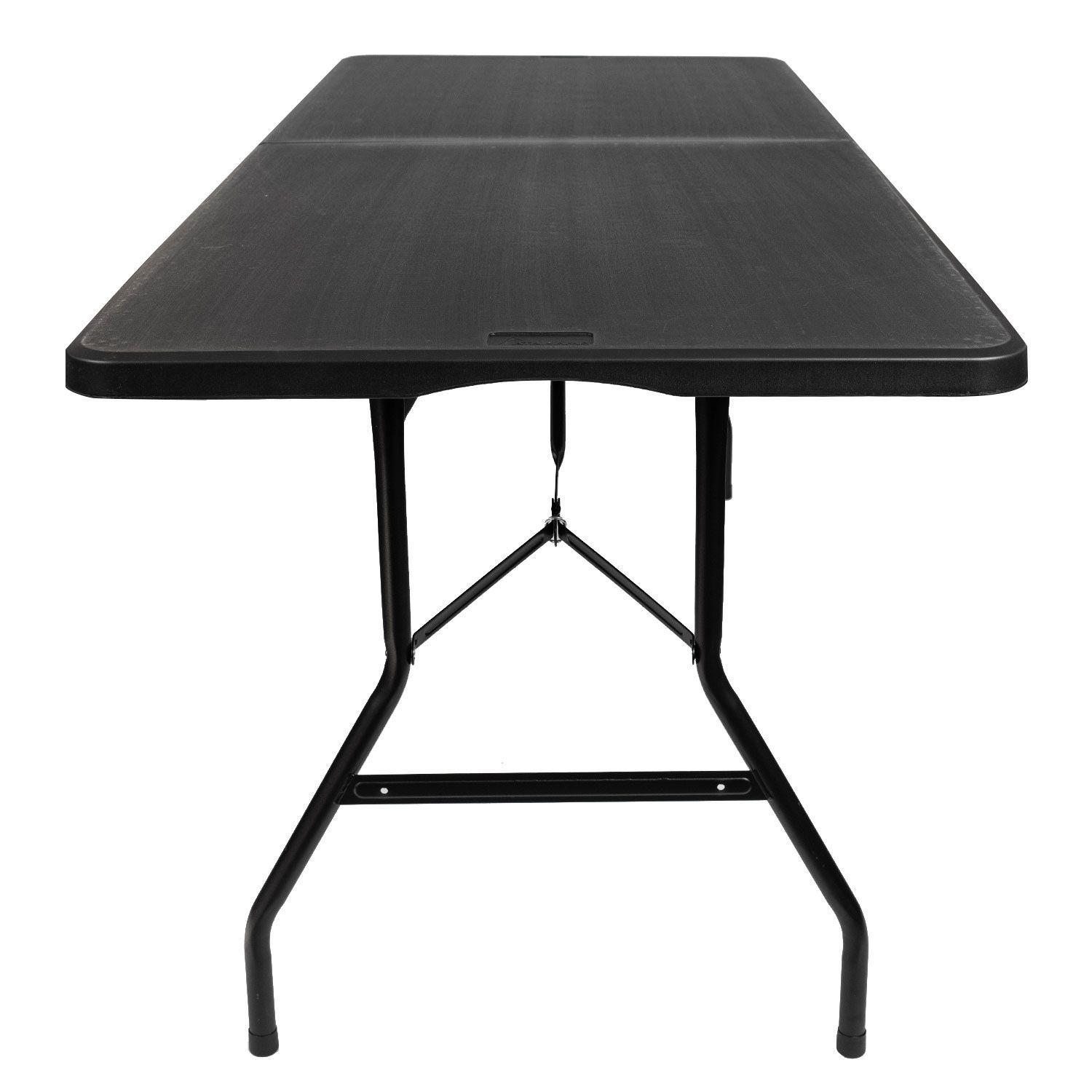 Mesa de Camping Plegable Calbuco 180cm Negra Atakama-1