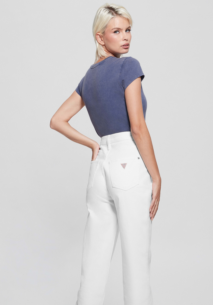 Polera Guess Ss Follow Your AZUL-1