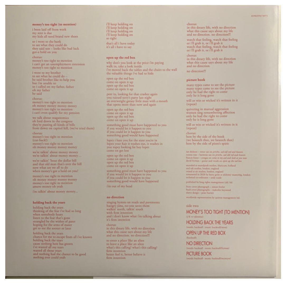 SIMPLY RED - PICTURE BOOK | VINILO-3