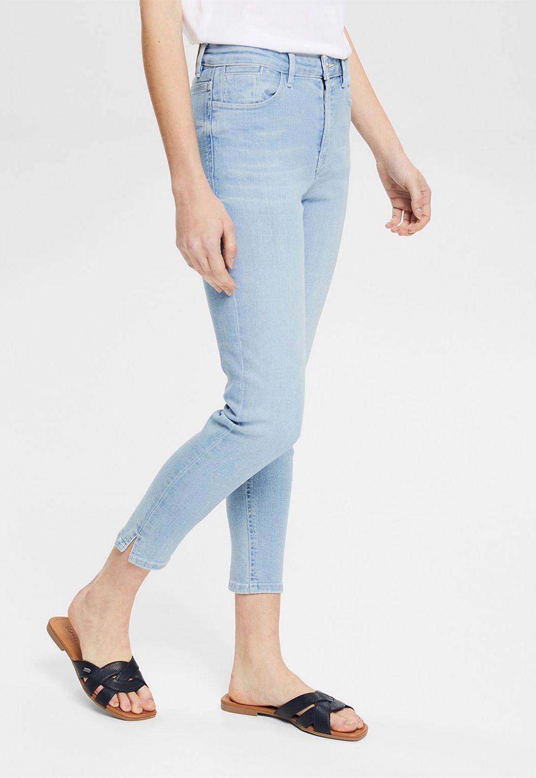 Jeans De Tiro Alto Esprit-1