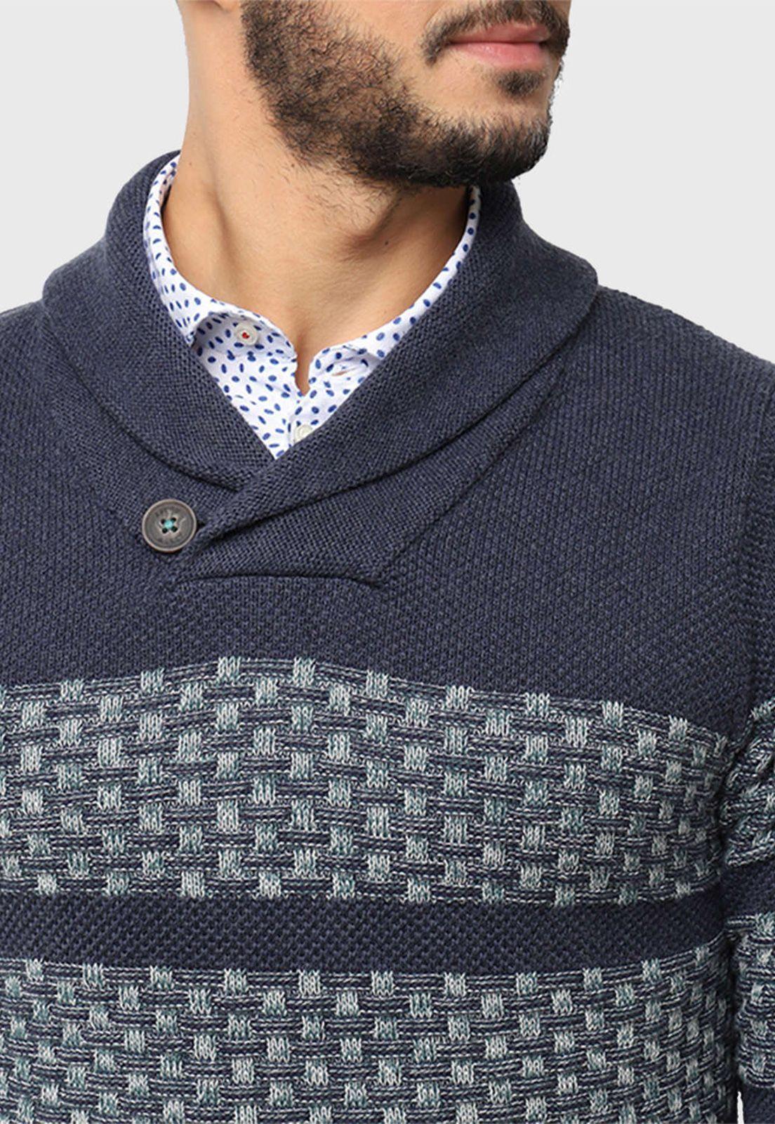 Sweater Cuello Smoking Texturado-2