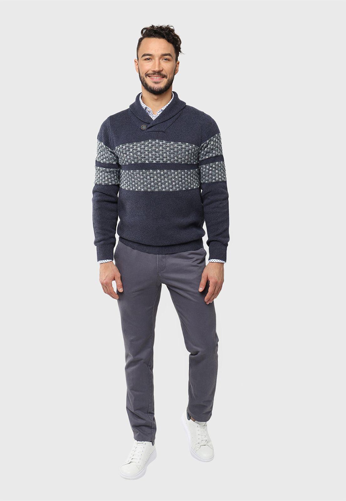 Sweater Cuello Smoking Texturado-3